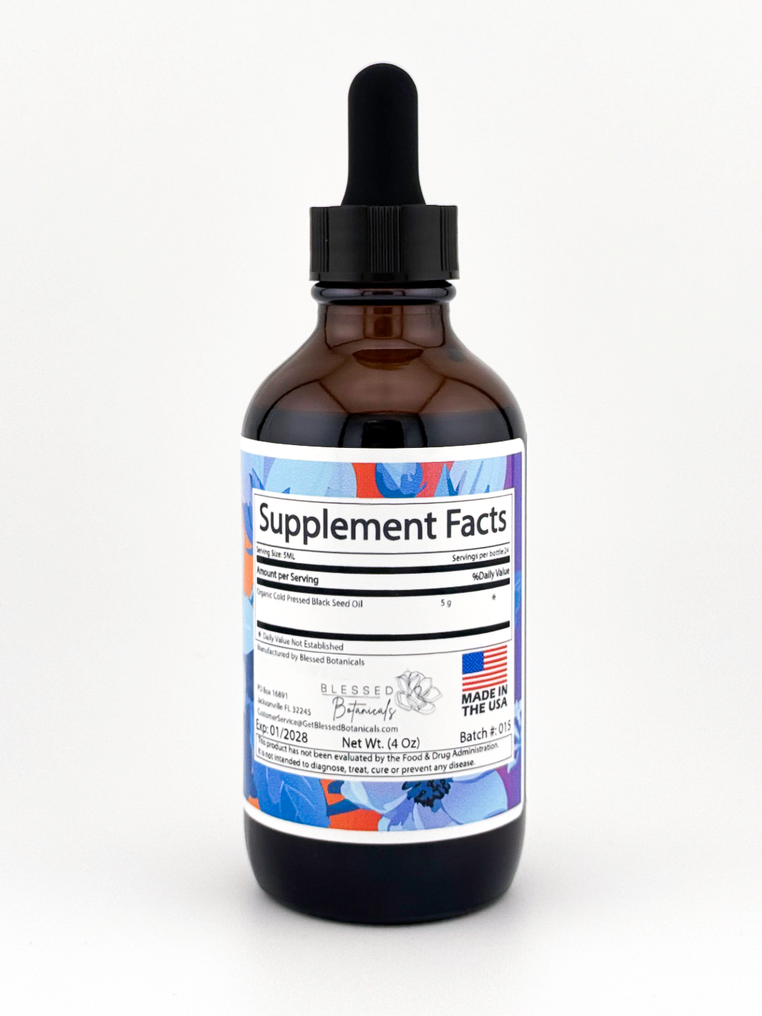 Organic Black Seed Oil – Nutrient-Rich Herbal Oil for Daily Wellness
