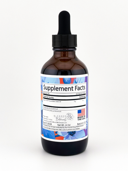 Organic Black Seed Oil – Nutrient-Rich Herbal Oil for Daily Wellness