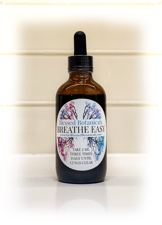 Breathe Easy Extract (Organic) - Great for Respiratory Health, Lung Detoxification, & Get Rid of Congestion!