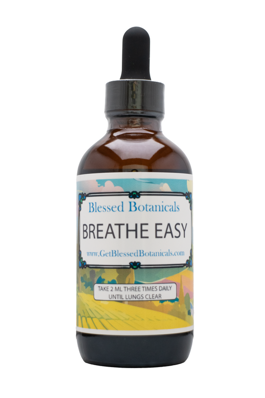 Breathe Easy Extract (Organic) - Great for Respiratory Health, Lung Detoxification, & Get Rid of Congestion!