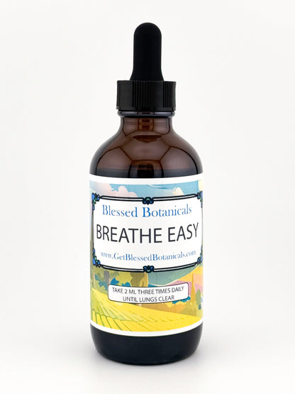 Breathe Easy Extract (Organic) - Great for Respiratory Health, Lung Detoxification, & Get Rid of Congestion!
