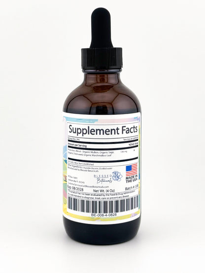 Breathe Easy Extract (Organic) - Great for Respiratory Health, Lung Detoxification, & Get Rid of Congestion!