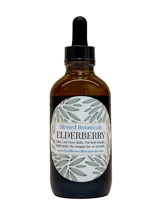 Organic Elderberry Blend - Great for Cold & Flu Season, Powerful Immune Booster and Antiviral!