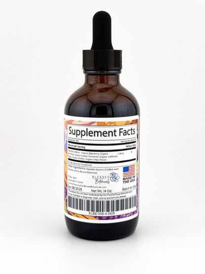 Organic Elderberry Blend - Great for Cold & Flu Season, Powerful Immune Booster and Antiviral!