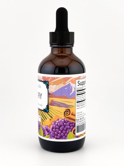 Organic Elderberry Blend - Great for Cold & Flu Season, Powerful Immune Booster and Antiviral!