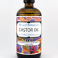 Organic Cold-Pressed Castor Oil (Hexane-Free) – A Multi-Purpose Wellness Essential (16 Ounces)