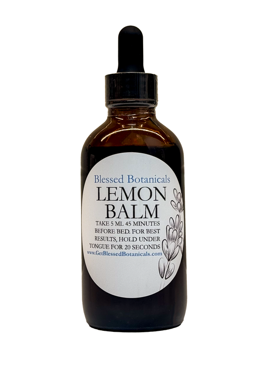 Organic Lemon Balm Extract- All Natural Sleep Aid