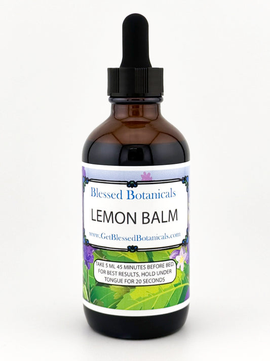 Organic Lemon Balm Extract- All Natural Sleep Aid