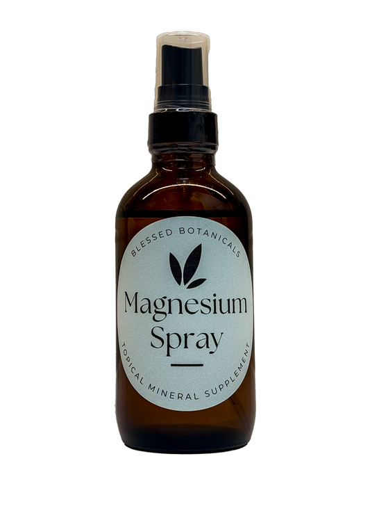 Magnesium Mist - Enhances Sleep Quality, Relaxing, Soothes Sore Muscles + Much More! (4 Ounce)