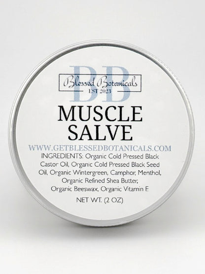 Muscle Salve - Great for Soothing Aches & Discomfort