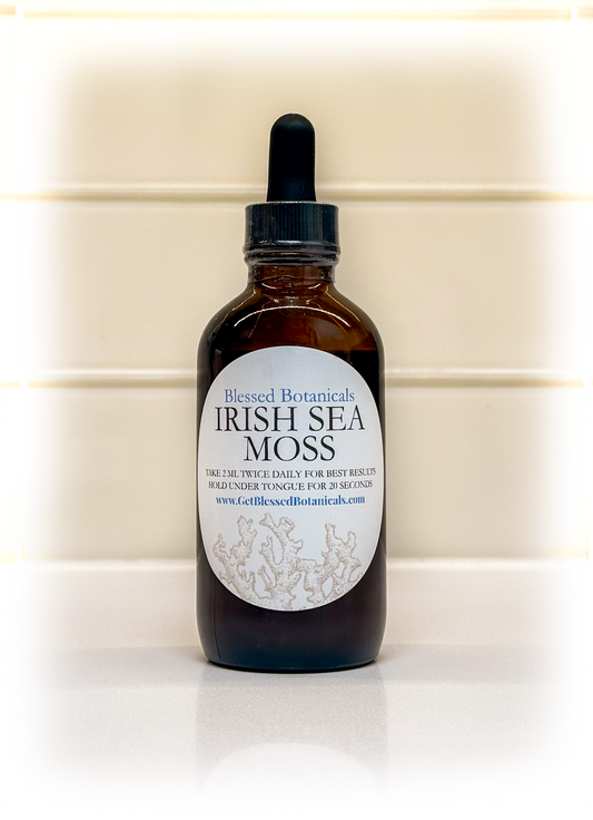 Irish Sea Moss Extract (Wildcrafted/Rock Grown) - 92 out of 102 Minerals Your Body Needs!