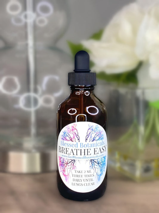 Breathe Easy Extract (Organic) - Great for Respiratory Health, Lung Detoxification, & Get Rid of Congestion!