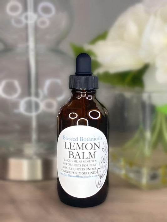 Organic Lemon Balm Extract- All Natural Sleep Aid