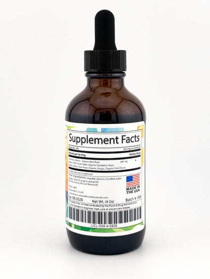 Liver Cleanse (Organic) - Heavy Metal Detox, Kidney Cleanse, Gallbladder Cleanse