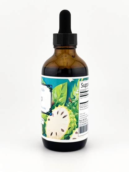 Organic Soursop Extract - Dr. Sebi believed Soursop was 10,000x more powerful than alternative options!