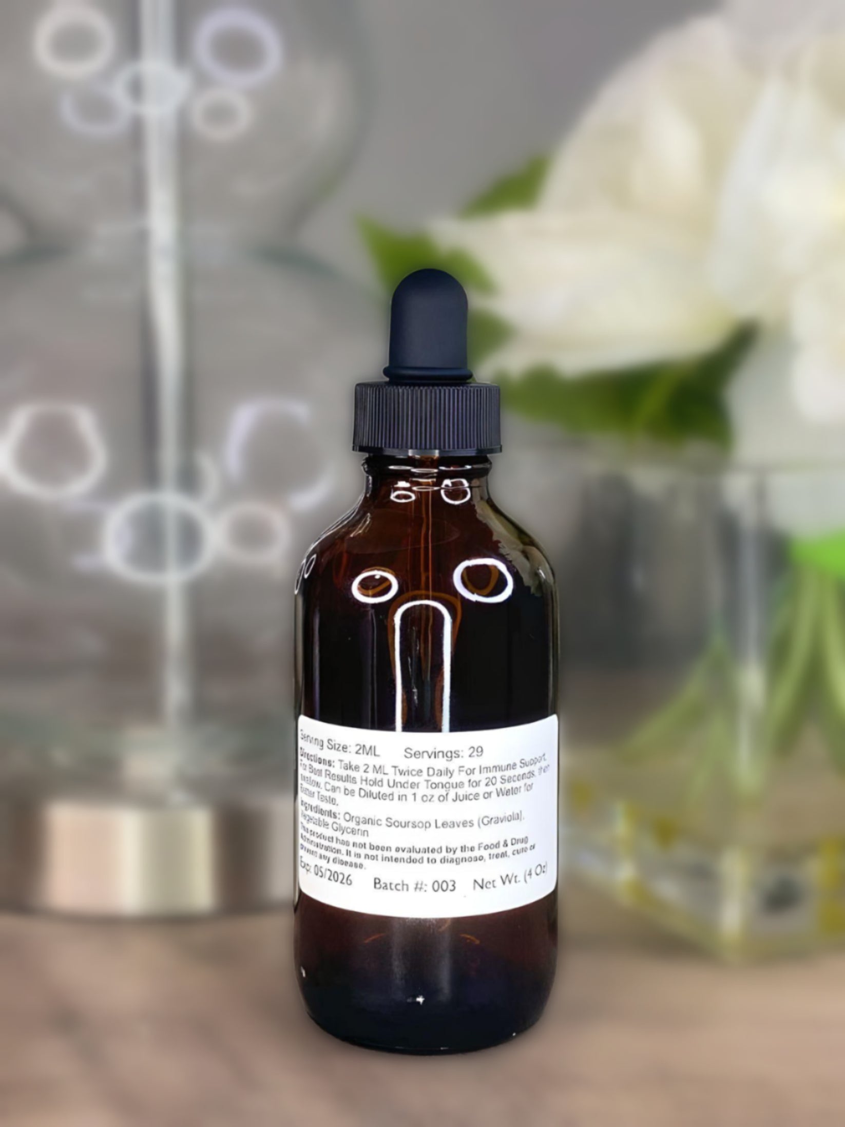 Organic Soursop Extract - Dr. Sebi believed Soursop was 10,000x more p