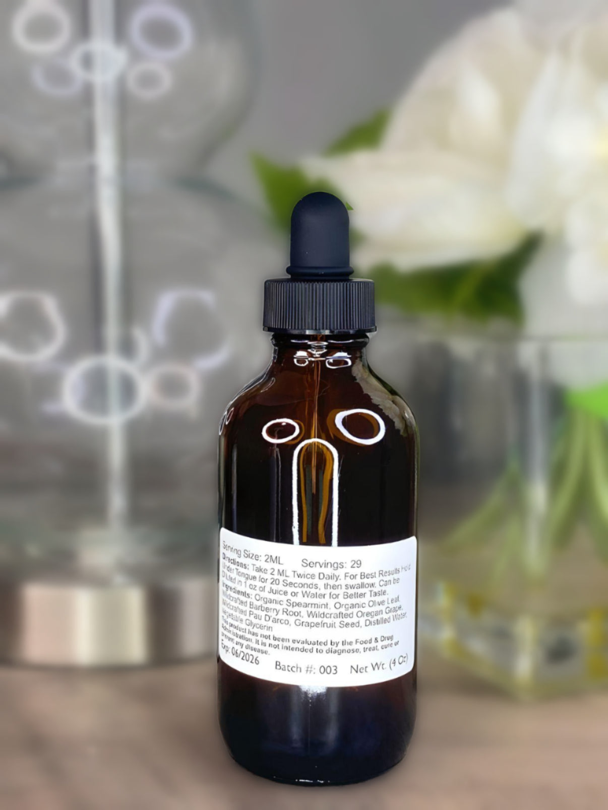 Candida & Mold Cleanse Powerful Blend of Antifungal/Antipa Blessed Botanicals